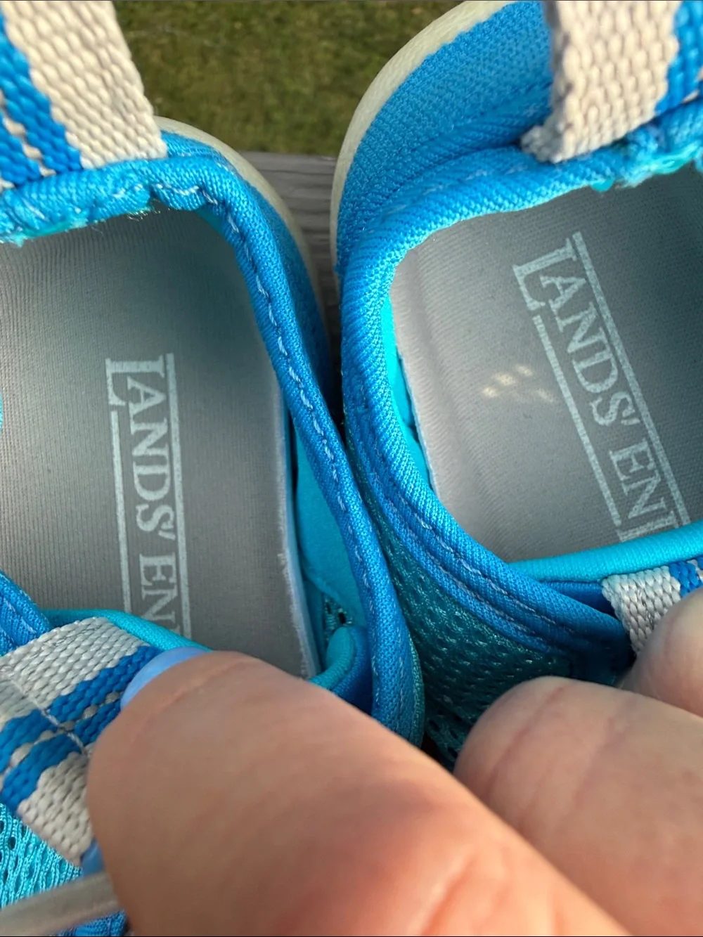 Land’s End Toddler Lightweight Slip-On Water Shoes (Size: 11 Toddler)(EUC)